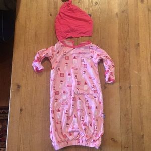 KicKee pants gown with hat